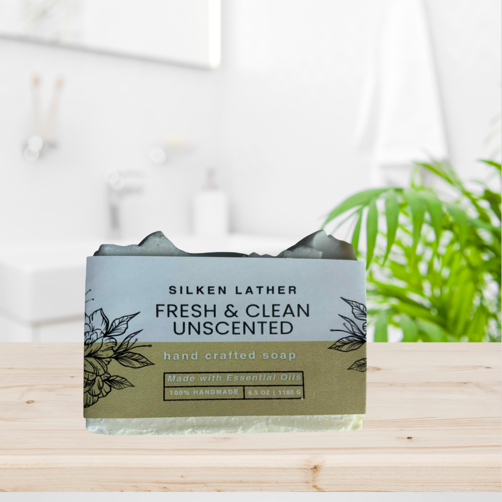 Fresh & Clean Natural Soap - Unscented 170g for Sensitive Skin Fresh & Clean Natural Soap - Unscented 170g for Sensitive Skin