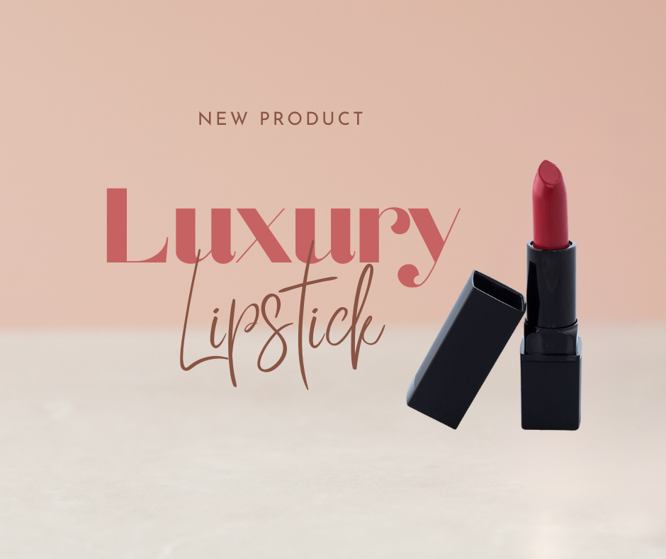 Natural Long-Lasting Lipstick from Luxury Collection with rich plant-based pigmentation and nourishing botanical oils