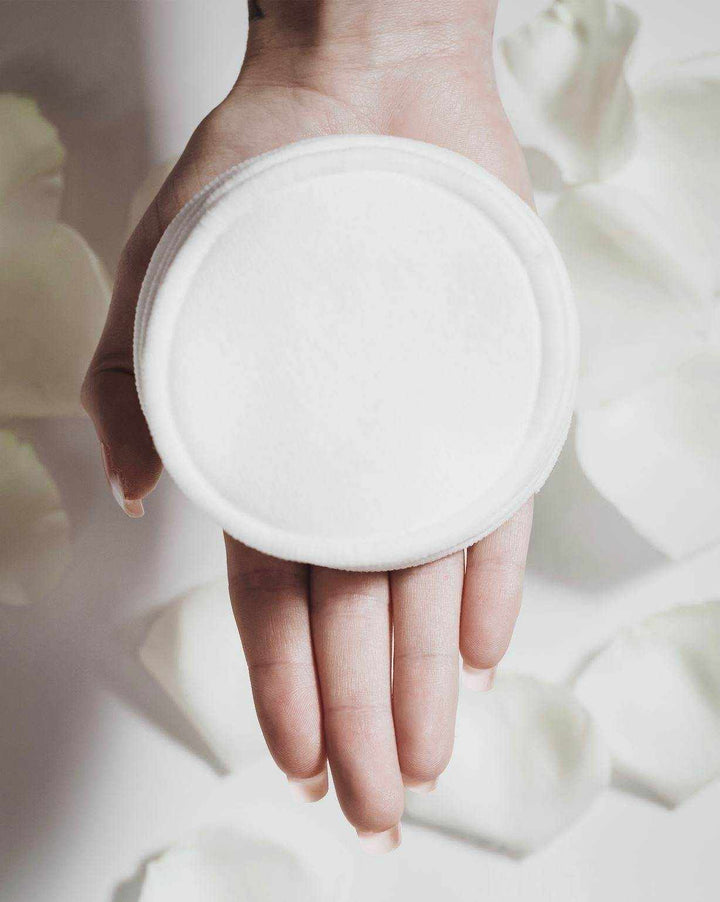 12x Makeup Remover Pads with Bag | Reusable & Eco-Friendly