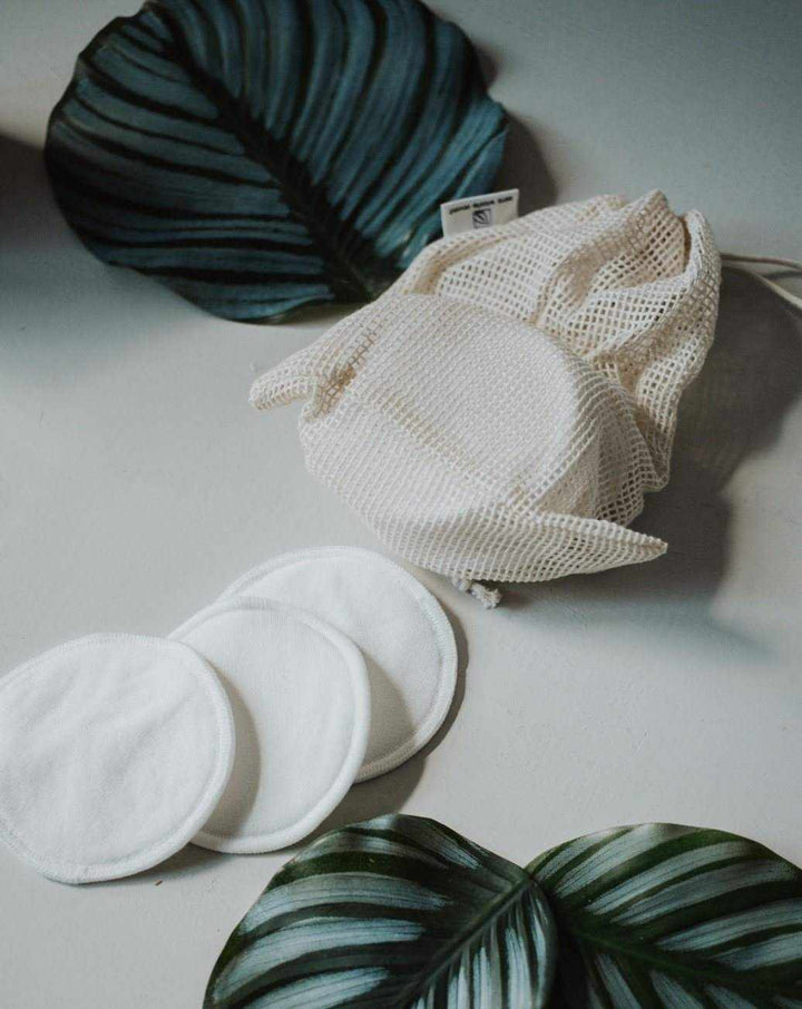 12x Makeup Remover Pads with Bag | Reusable & Eco-Friendly