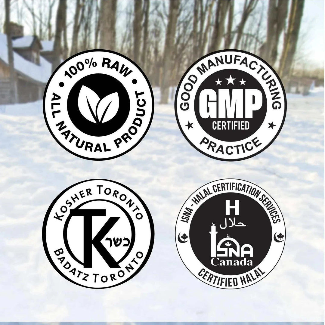 Raw, Kosher, Halal, Good manufacturing practice