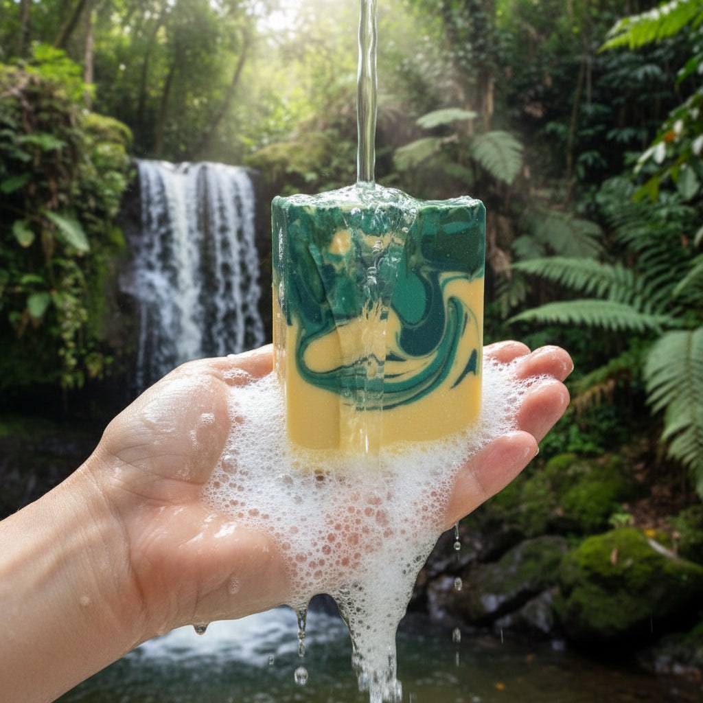 Natural Soap-Revive-Eucalyptus & Spearmint Triple Butter & Tallow Soap-Silken Lather Cosmetics & Honey Products