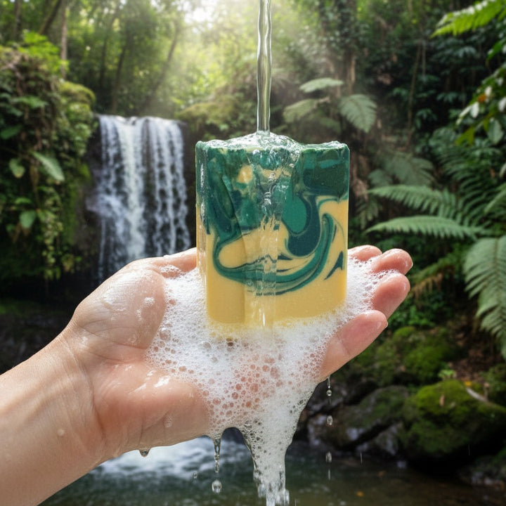 Natural Soap-Revive-Eucalyptus & Spearmint Triple Butter & Tallow Soap-Silken Lather Cosmetics & Honey Products