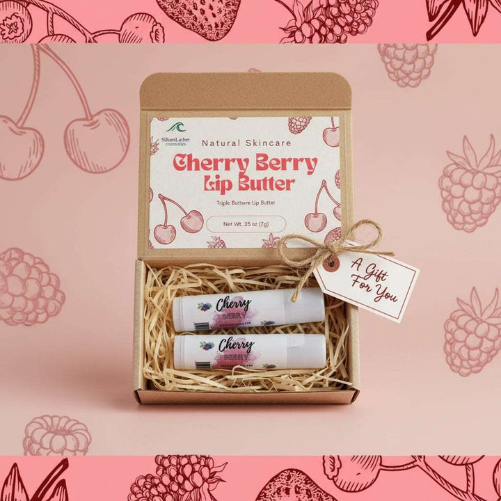 Cherry Berry Lip Butter – Triple Butter Formula  
