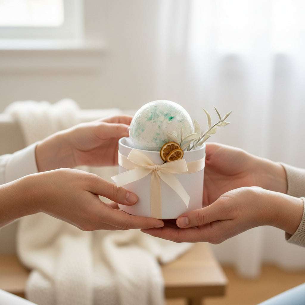 Bergamot & White Tea Bath Bomb Large 150 g | 5.29 oz 