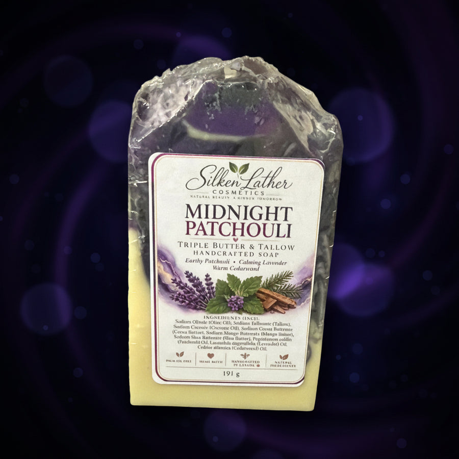Midnight Patchouli Triple Butter & Tallow Soap 191g