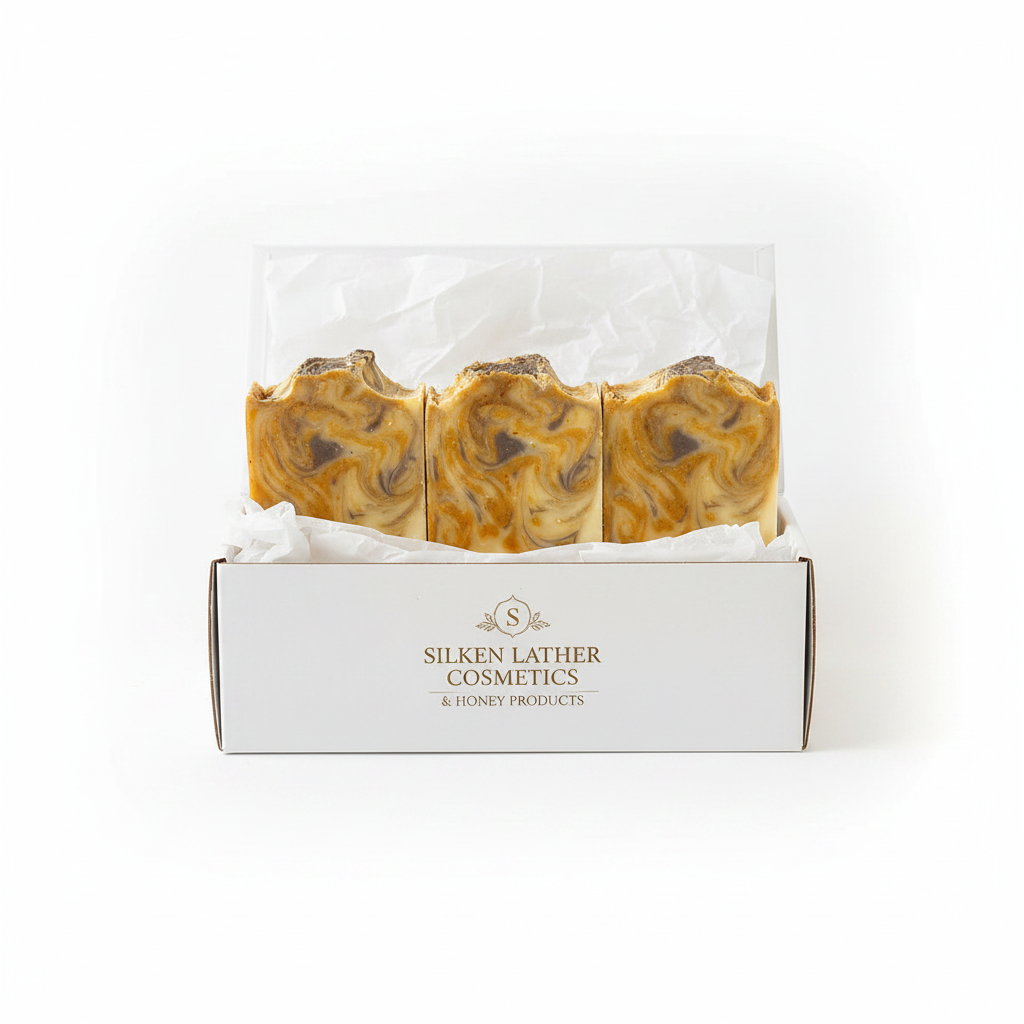artisan soap - Orange & Patchouli Bliss with Triple Butter & Tallow