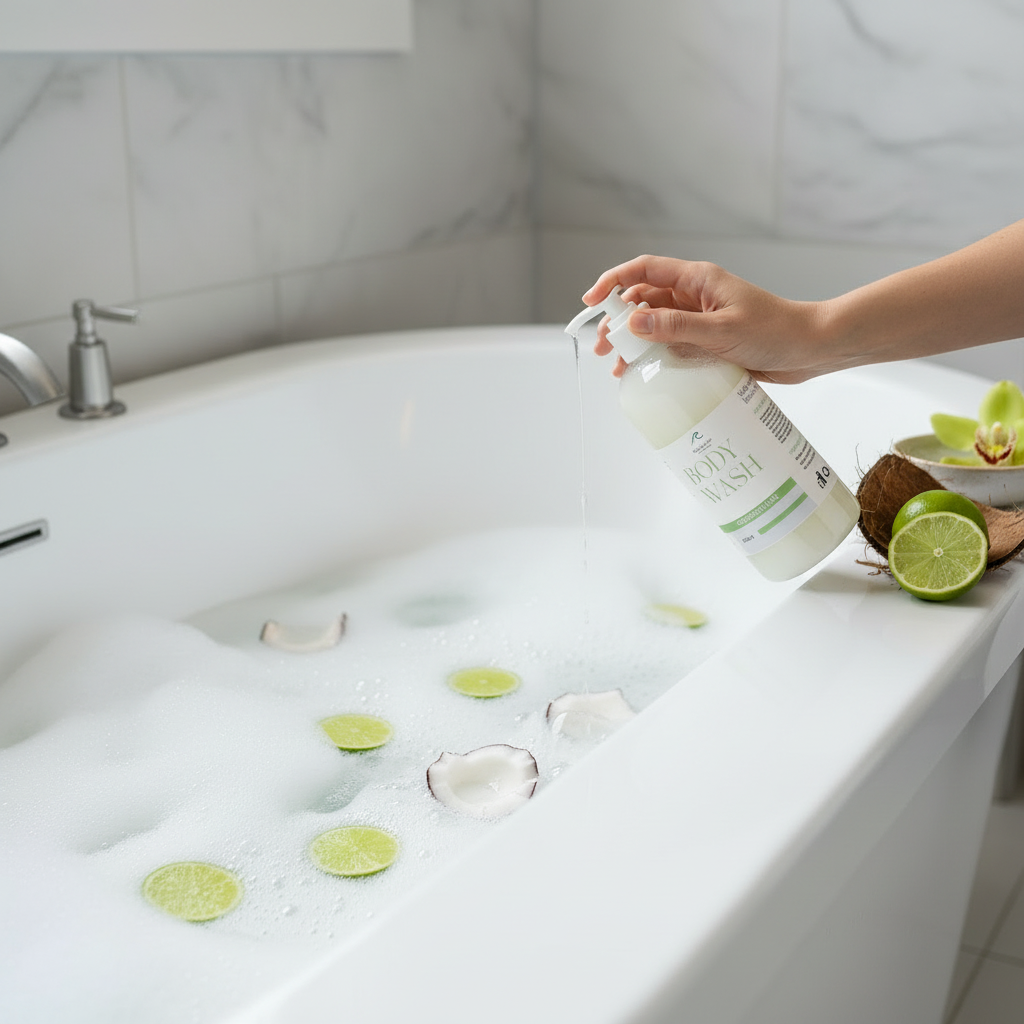 Coconut Lime Body Wash 473 ml