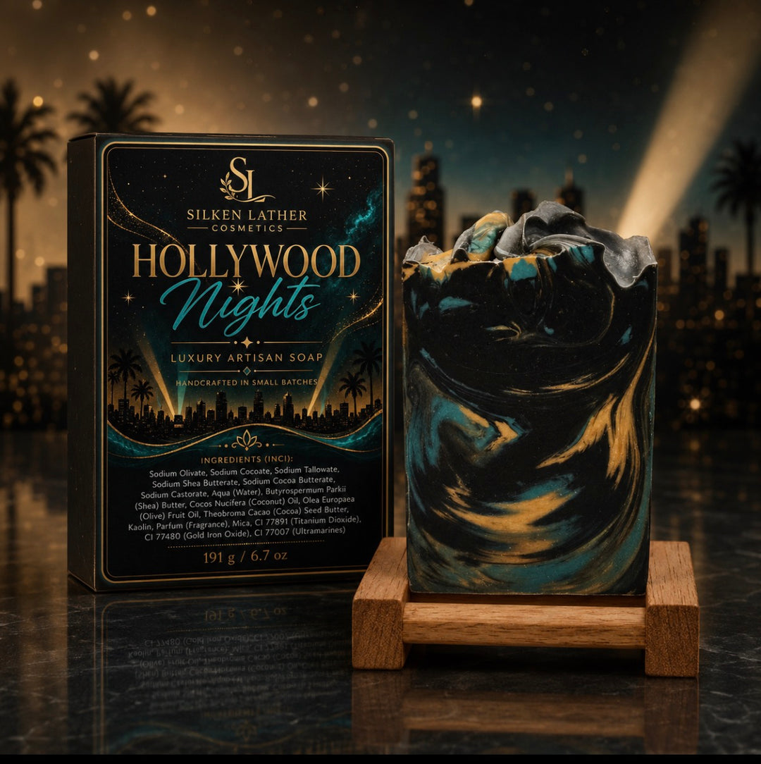 Hollywood Nights Triple Butter & Tallow premium Luxury Soap 191g