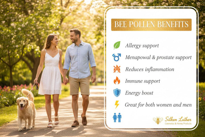 Bee Pollen | Raw Canadian Superfood Boost 114g for Energy & Health