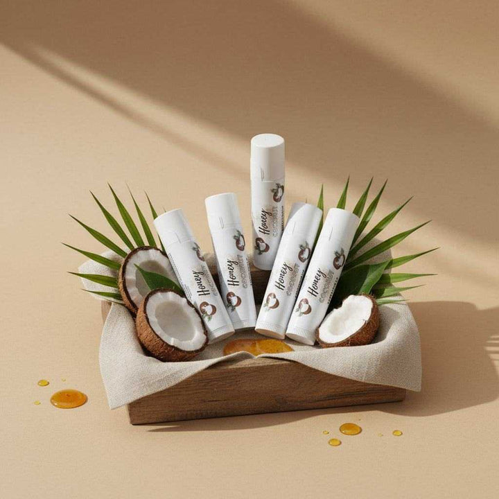 Honey Coconut Lip Butter-with soothing honey