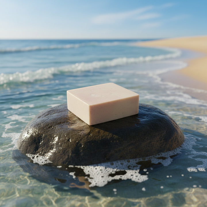 Himalayan Salt Soap Bar | Mineral-Rich Spa Soap-Silken Lather Cosmetics & Honey Products