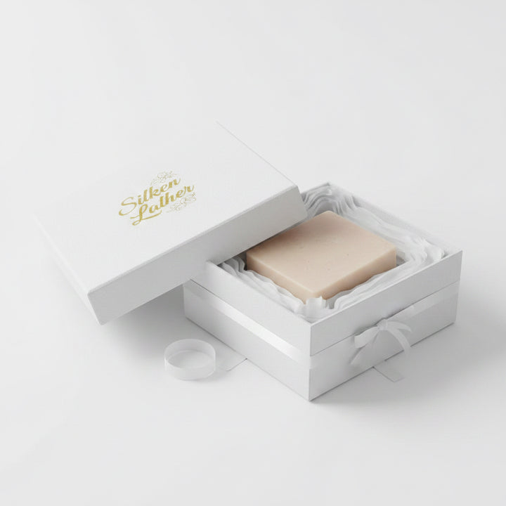 Himalayan Salt Soap Bar | Mineral-Rich Spa Soap-Silken Lather Cosmetics & Honey Products