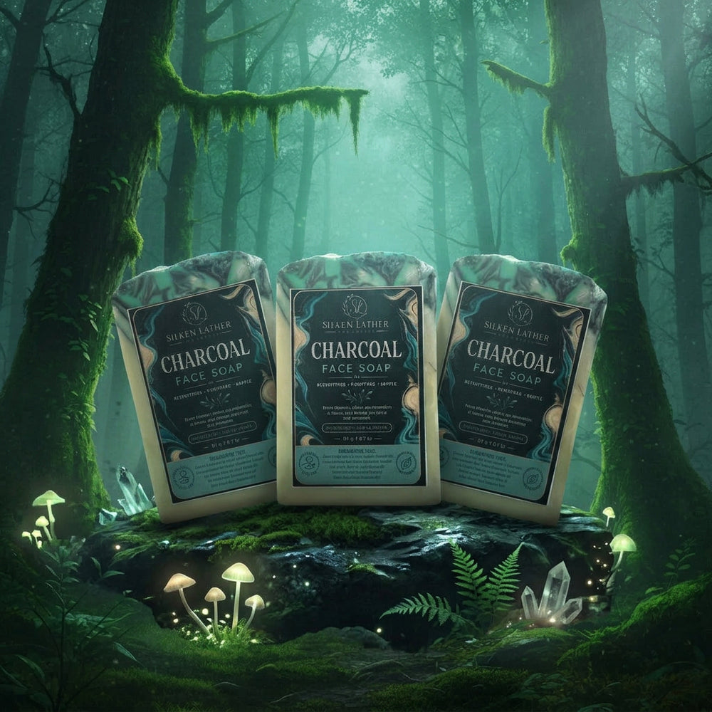 Sacred Forest Charcoal Facial Soap 191g