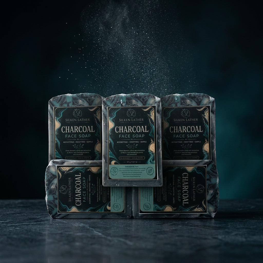 Sacred Forest Charcoal Facial Soap 191g