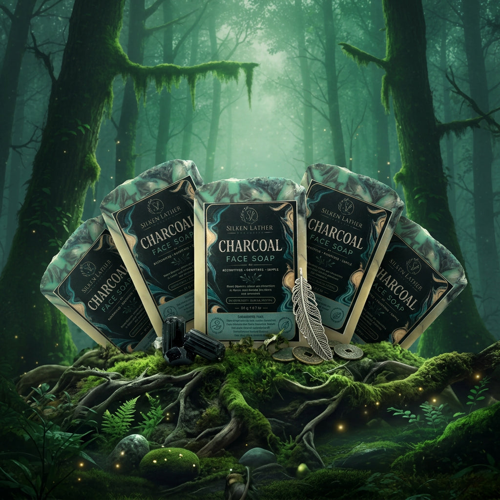 Sacred Forest Charcoal Facial Soap 191g