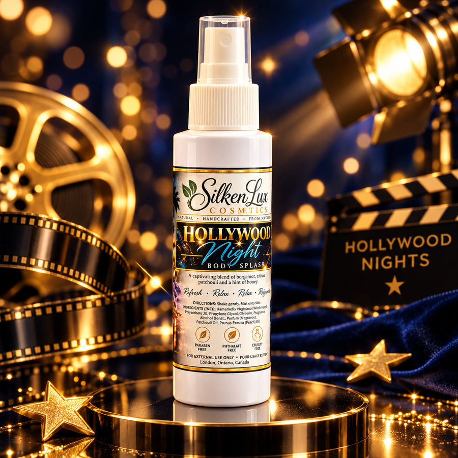 Hollywood Nights Body Splash 100 ml-Silken Lather Cosmetics