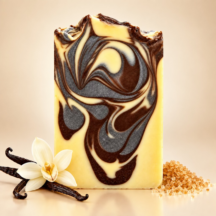 Warm Vanilla Sugar Triple Butter& Tallow Handmade Soap 191g