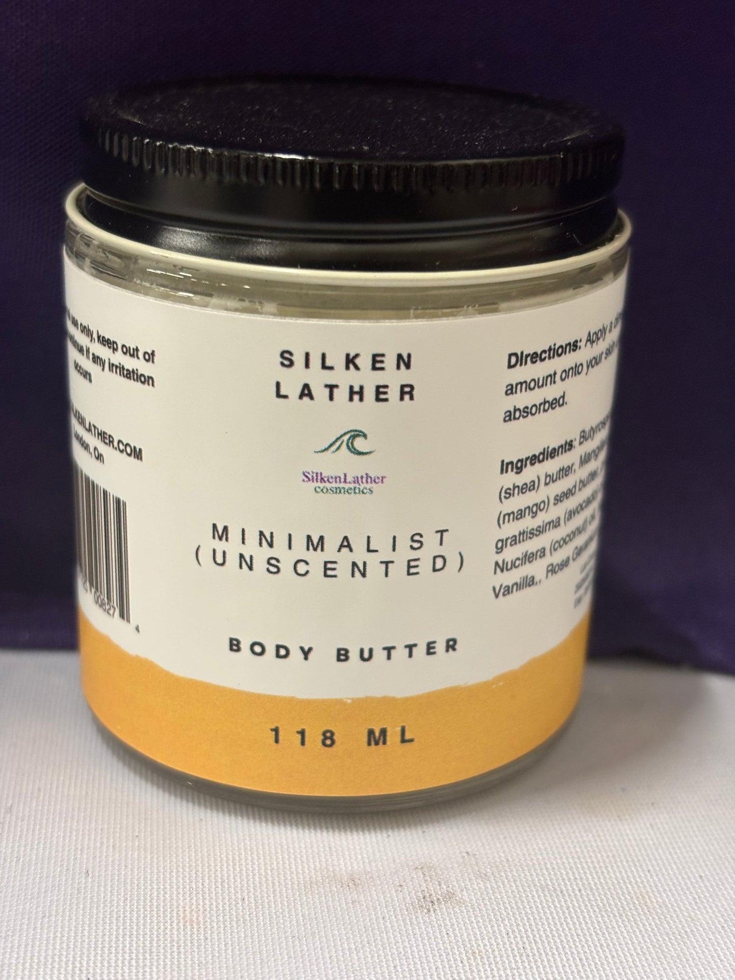 Minimalist Unscented Body Butter 118 ml