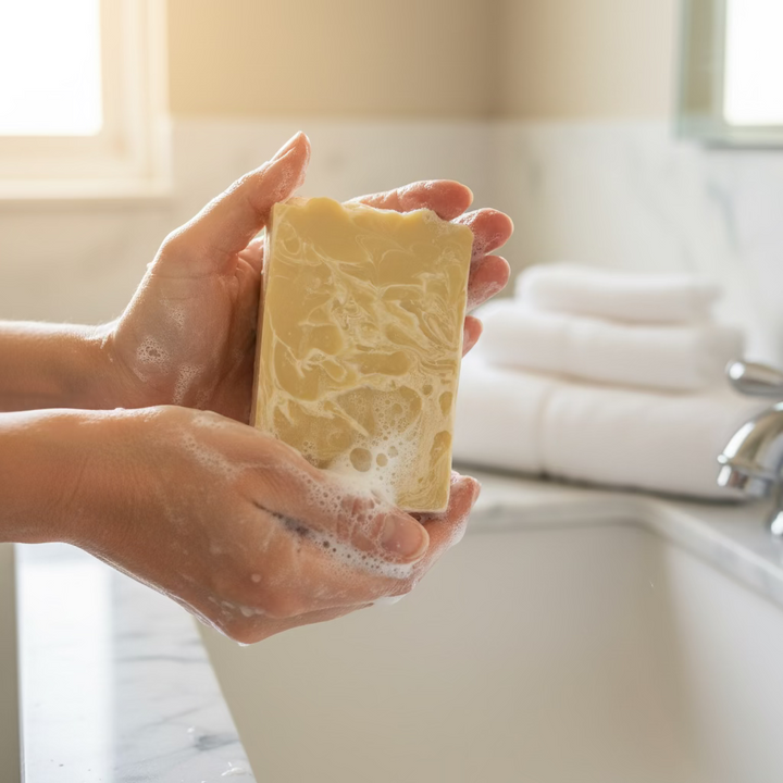 Golden Lemongrass Soap Bar 191g