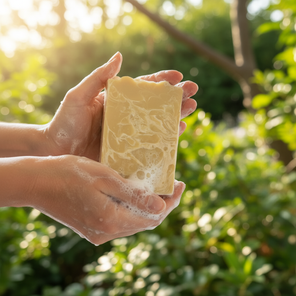 Golden Lemongrass Soap Bar 191g