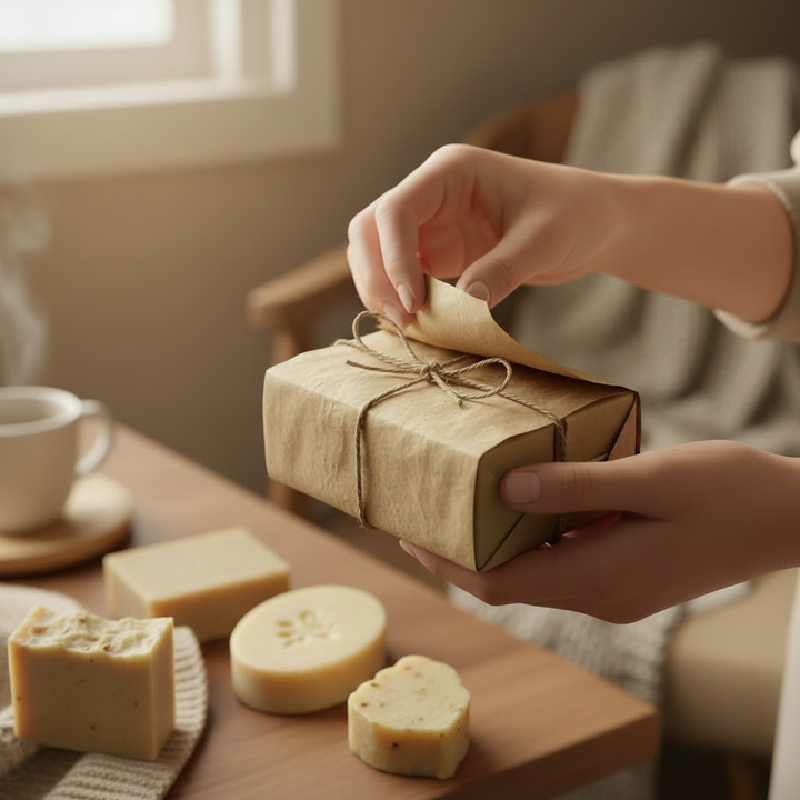 Golden Lemongrass Soap Bar 191 g