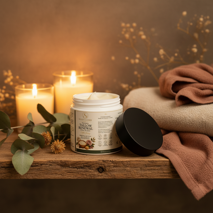 Tallow Face Moisturizer - Deeply Nourishing & Hydrating BioLipid Cream