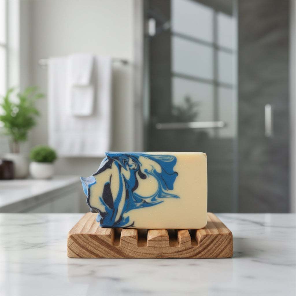 Bourbon Tobacco Soap - Triple Butter Bar for Deep Nourishment and Elegance