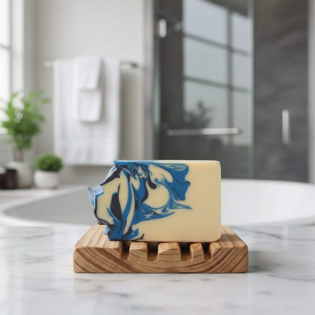 Bourbon Tobacco Soap - Triple Butter Bar for Deep Nourishment and Elegance