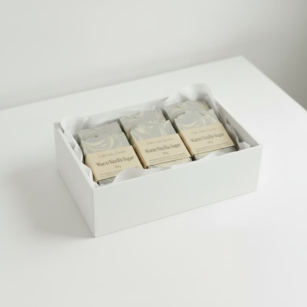 Handcrafted Soaps | Six Pack Natural Soap Bundle Canada - Silken Lather Cosmetics & Honey Products