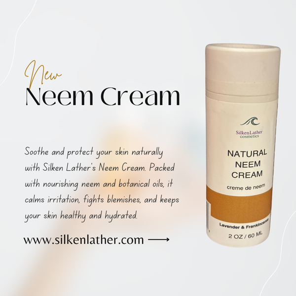 Neem Cream Lotion Bar 60ml | Natural Skin Relief Care