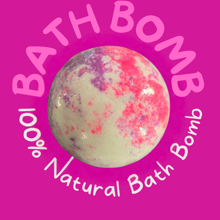 Black Raspberry Vanilla Bath Bomb 150 g |n5.29 oz