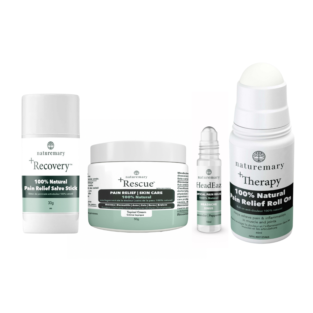 Family Pain Relief Bundle – Natural Muscle & Joint Relief