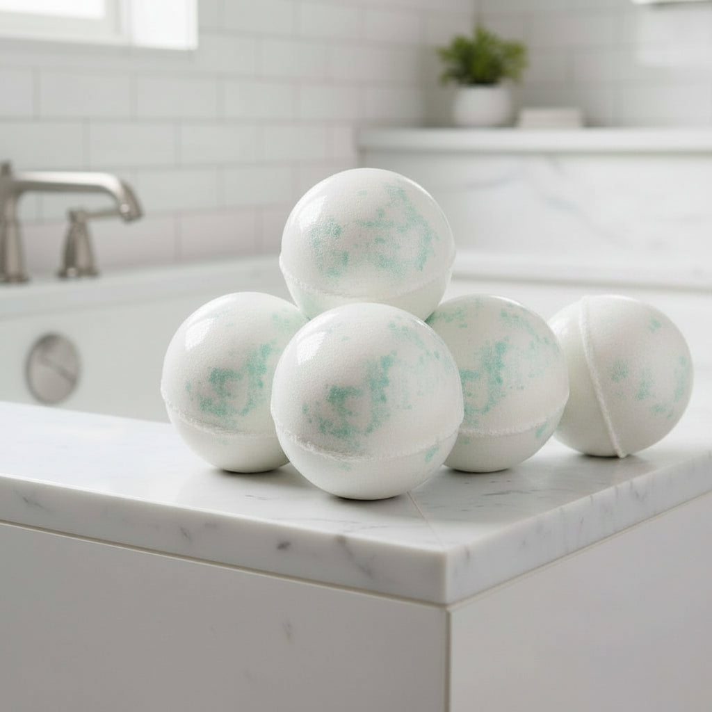 Bergamot & White Tea Bath Bomb Large 150 g | 5.29 oz