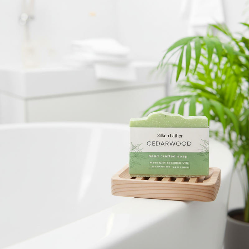 Artisan Soap-Cedawood Handmade Soap Bar 170g
