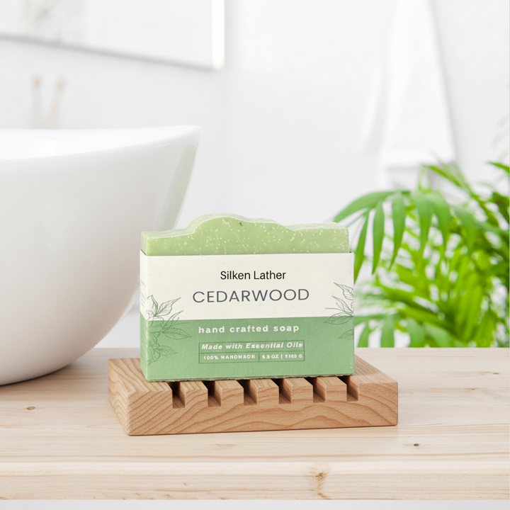 Artisan Soap-Cedawood Handmade Soap Bar 170g