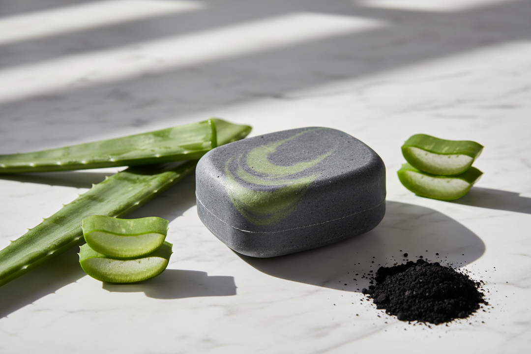 Charcoal & Aloe Shampoo Bar 105 g
