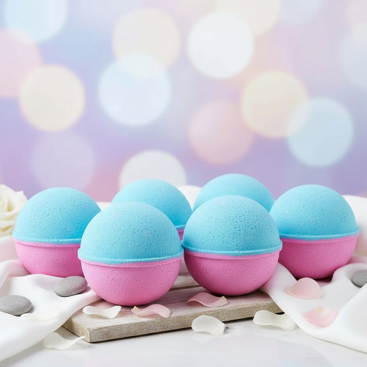 Cotton Candy Bath Bomb 4.5 oz 6 pack