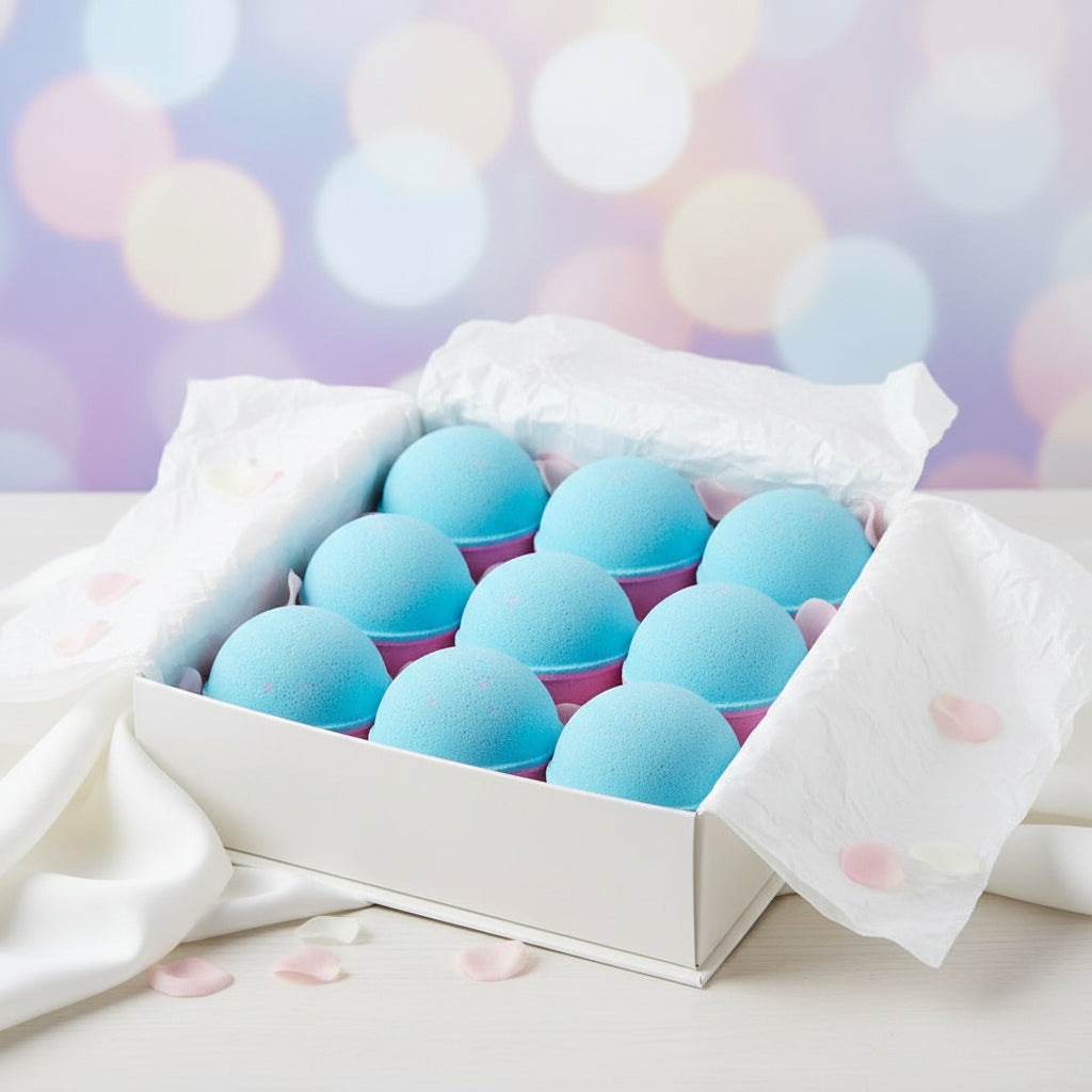 Cotton Candy Bath Bomb 4.5 oz 12 pack