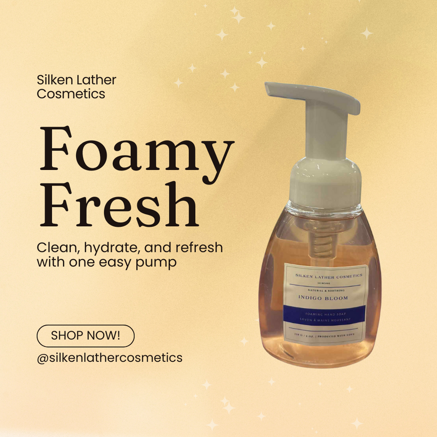 Indigo Bloom Foaming Soap 250 ml | Gentle Cleanse Foam