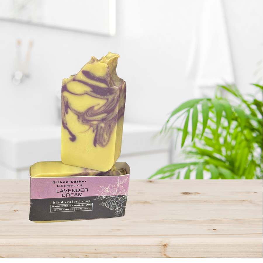 Lavender Dream Triple Butter Bar 180 g | Calming Skin Nourishment Lavender Dream Triple Butter Bar 180 g | Calming Skin Nourishment