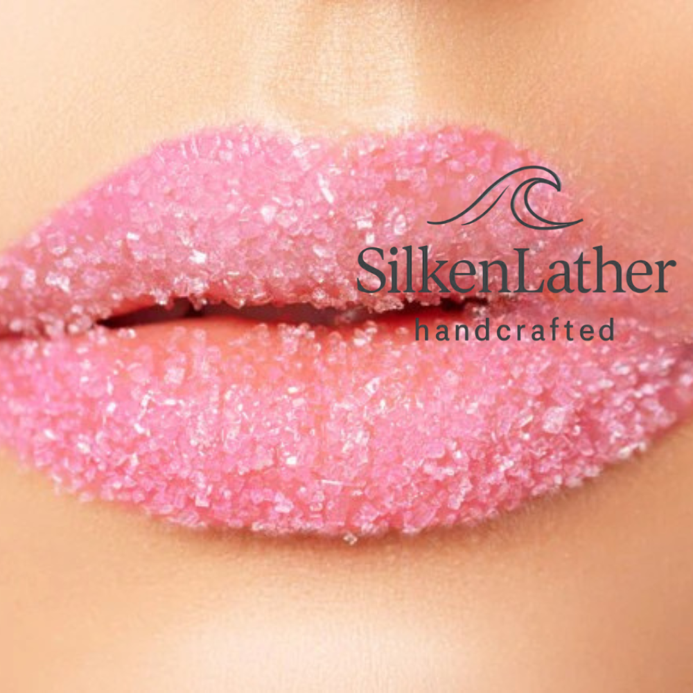 Sttrawberry lip scrub model