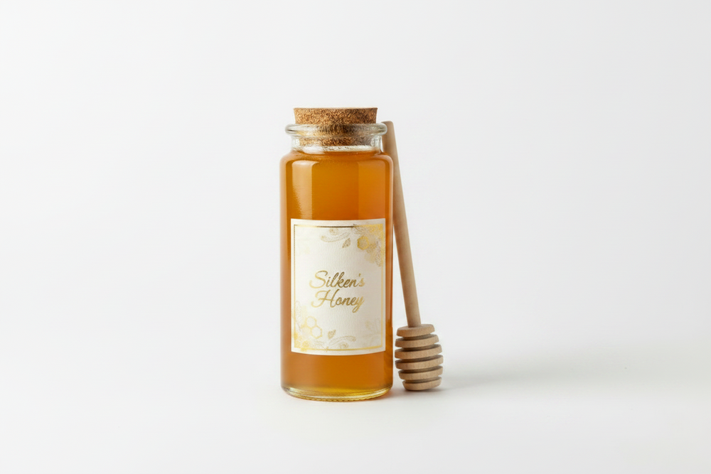 Pure Raw White Clover Honey 500g | Natural & Unprocessed