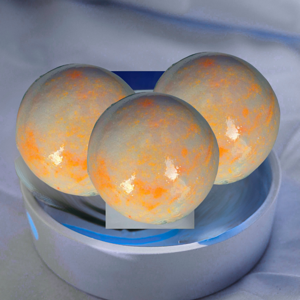 Apple Mango Tango Bath Ball 150g | Fruity Fizzy Bath Fun