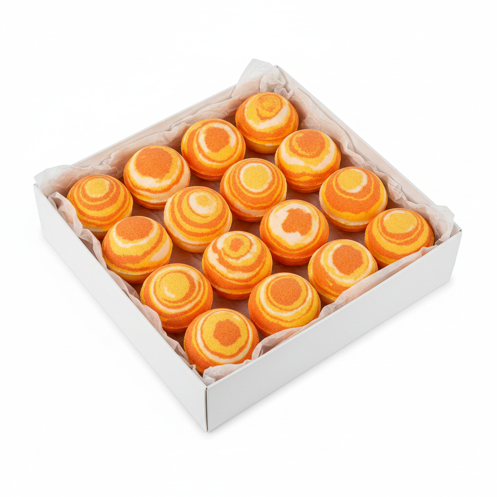 Apple Mango Tango Bath Ball 150g | Fruity Fizzy Bath Fun
