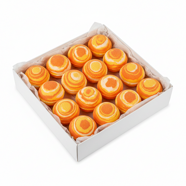 Apple Mango Tango Bath Ball 150g | Fruity Fizzy Bath Fun
