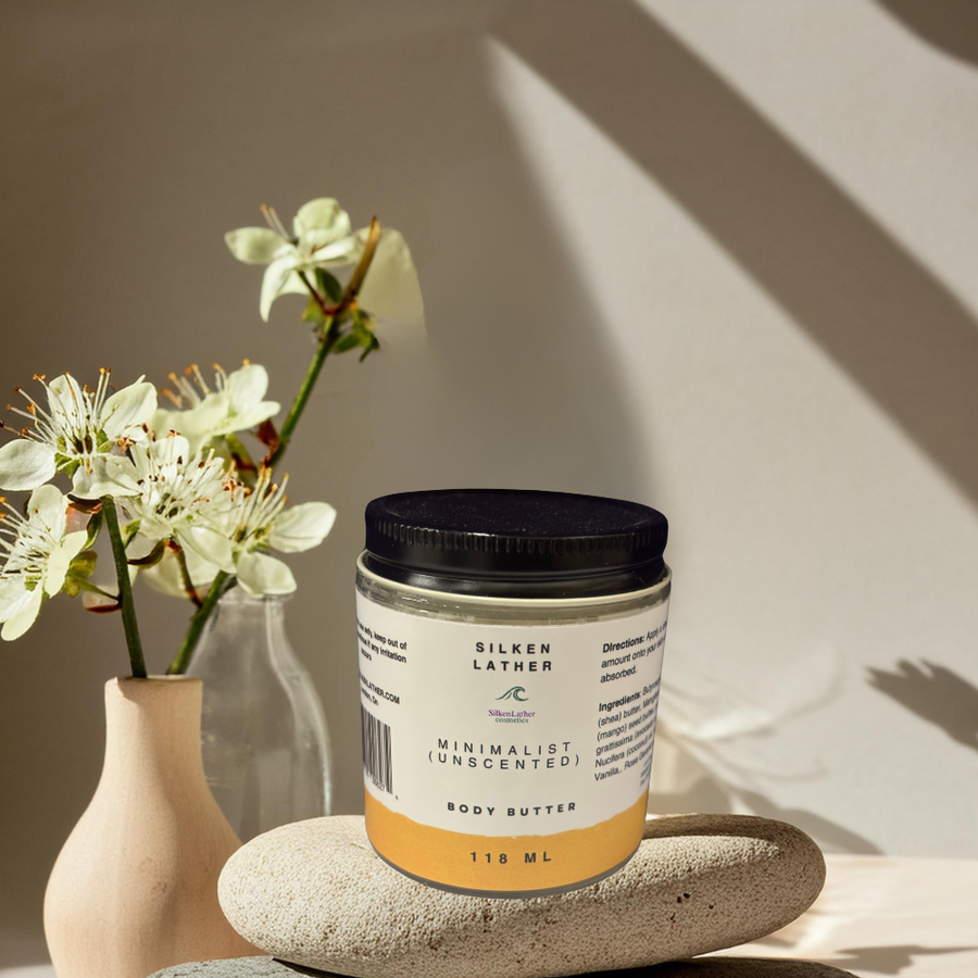 Minimalist Unscented Body Butter 118ml | Pure Hydration
