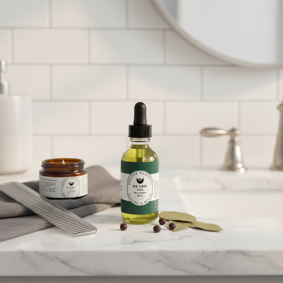 Best Beard Oil - Nature's Blend Nourishing Grooming Oil for Men
