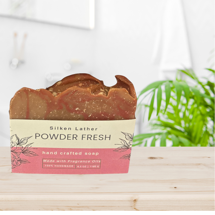 Powder Fresh Soap 180g | Clean & Fresh Scent Bar