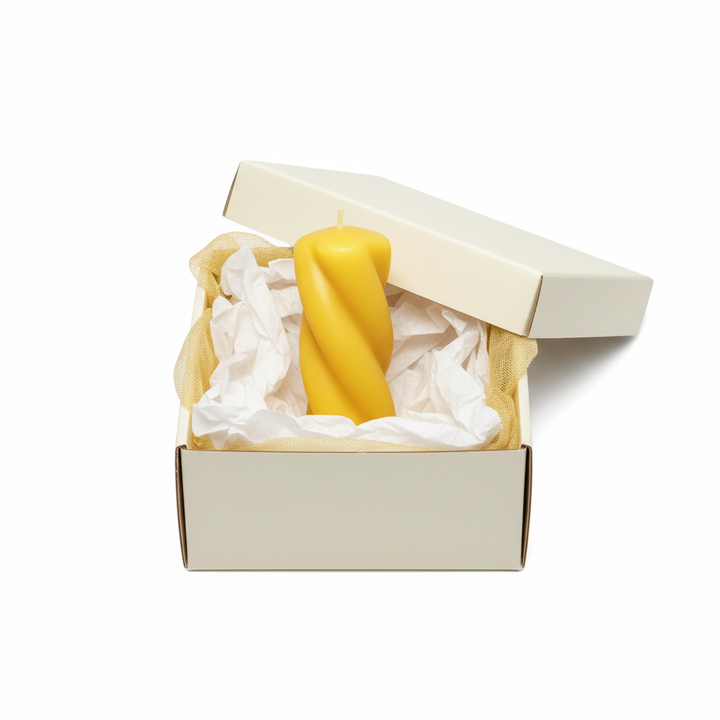 Beeswax Twist Pillar 2" x 4"